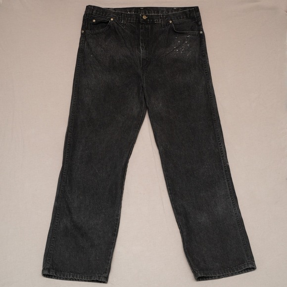 Other - Vintage 80s 90s Dakota By 5 Brothers Black Cotton Denim Jeans 40 x 31 USA Made